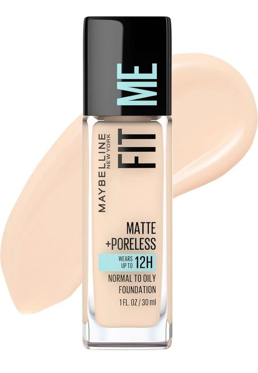 Maybelline Fit Me Matte + Poreless Foundation — Teinte 102