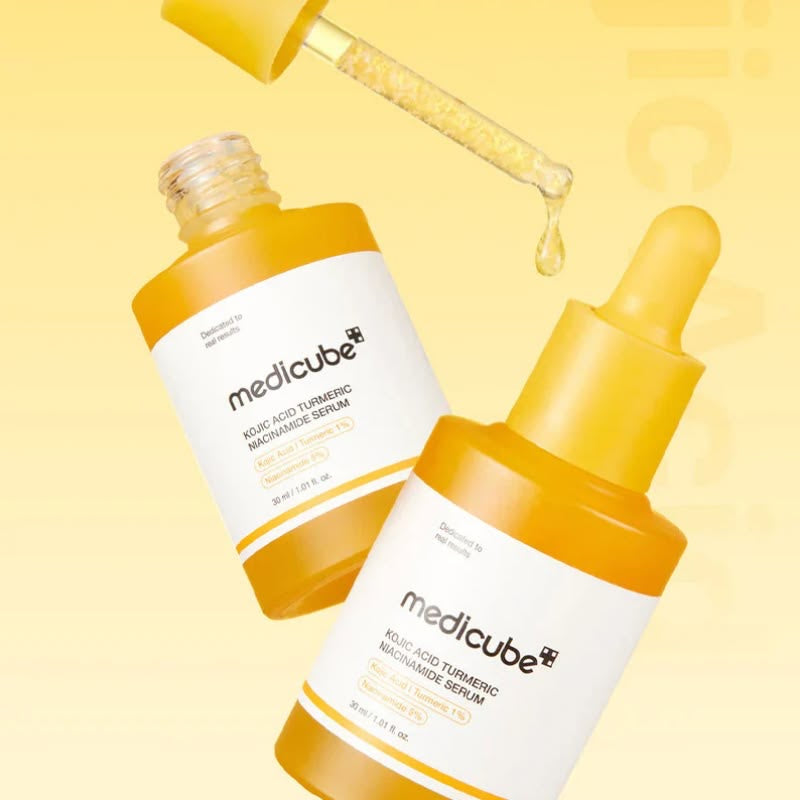 Medicube Kojic Acid Turmeric Niacinamide Serum – Sérum Éclaircissant & Unifiant
