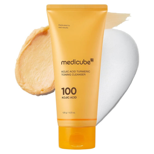 Medicube Kojic Acid Turmeric Toning Cleanser – Nettoyant Éclaircissant & Unifiant