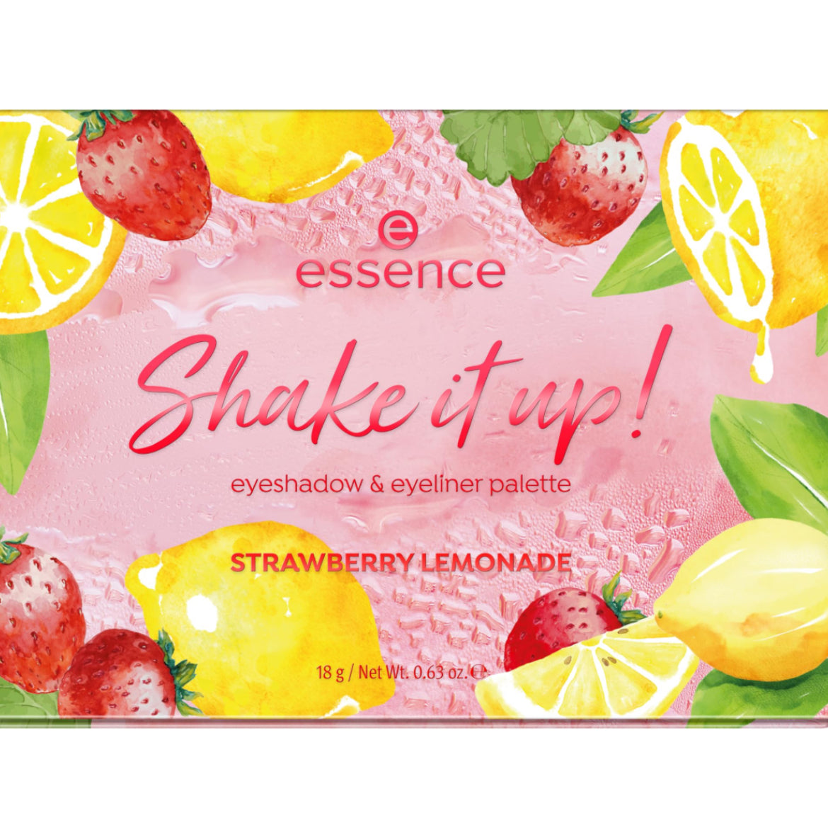 Palette Essence Strawberry Lemonade – Fards à paupières & Eyeliner